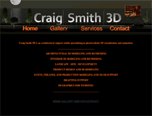 Tablet Screenshot of craigsmith3d.com